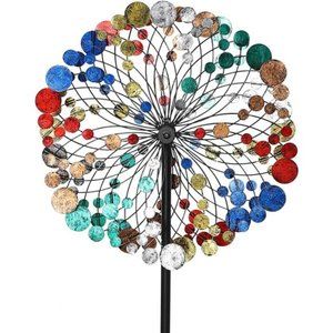 Outdoor MetalWind Sculptures Spinners Garden Décor-Wind Spinners for Yard Garden